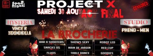 PROJECT X PARTY