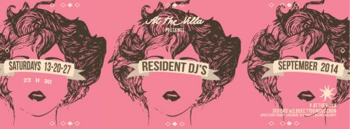 Saturday Resident Night @ At The Villa ( Mouscron, BE )