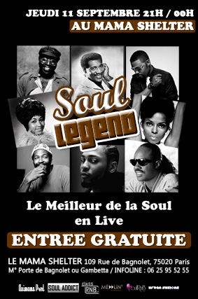 SOUL LEGEND @ MAMA SHELTER