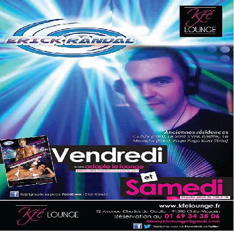 Erick Randal : nouveau DJ résident au Kfé Lounge