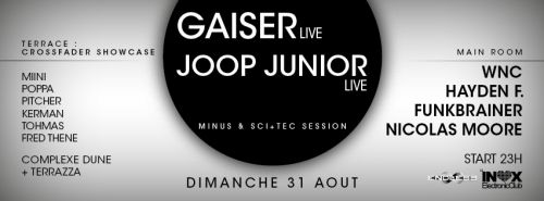 M-NUS SESSION  –  GAISER & JOOP JUNIOR LIVE