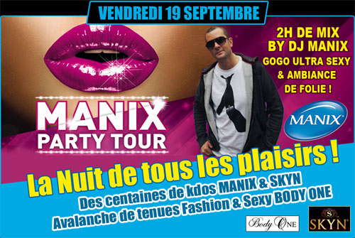 MANIX PARTY TOUR