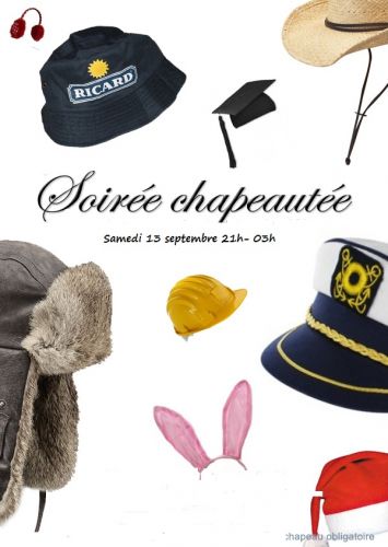 Soirée Chapeautée