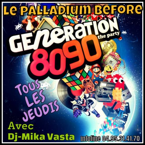 GENERATION 80/90’s  » et ce tous l’hiver!!! by Dj-mika Vasta