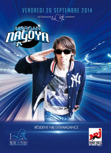 MORGAN NAGOYA – Résident NRJ EXTRAVADANCE