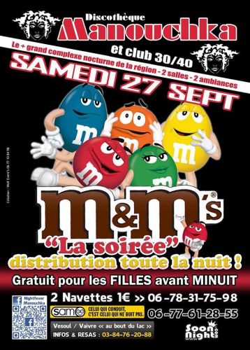 M&M’S, La Soirée !