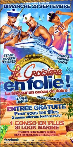 LA croisière en folie