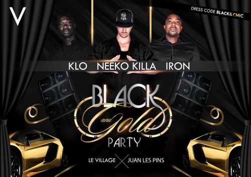 BLACK and GOLD PARTY