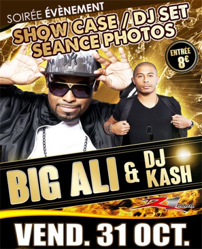 BIG ALI and Dj Kash : Show Case / Dj Set / Séance Photos