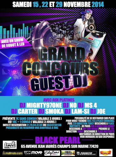 GROSSE SOIRÉE GUEST DJ