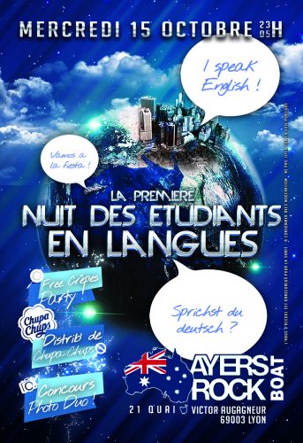 La première Nuit des Etudiants en Langue