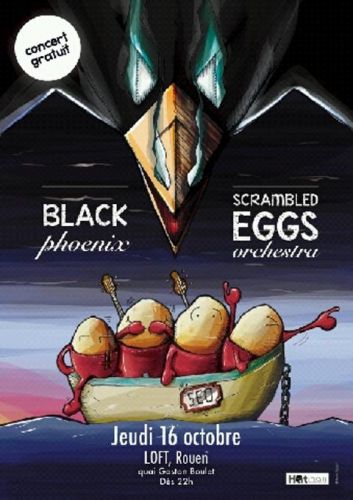 SCRAMBLED EGGS ORCHESTRA/BLACK PHOENIX