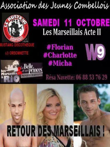 Soirée avec les marseillais