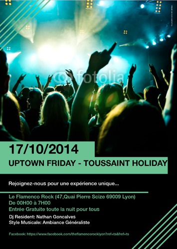 UPTOWN FRIDAY – TOUSSAINT HOLIDAY