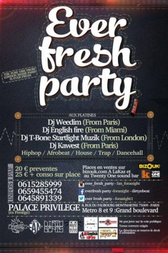 Ever Fresh Party – Blue Jean Edition