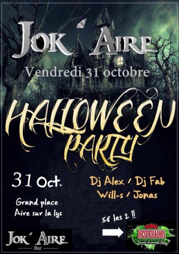 Halloween Party au Jok’Aire