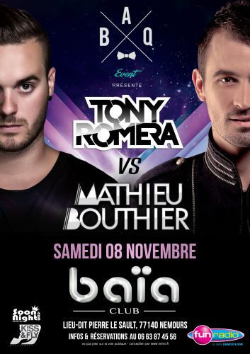 EXCLUSIVE PRIVATE EVENT: TONY ROMERA VS MATHIEU BOUTHIER At Baïa Club – BAQ Event