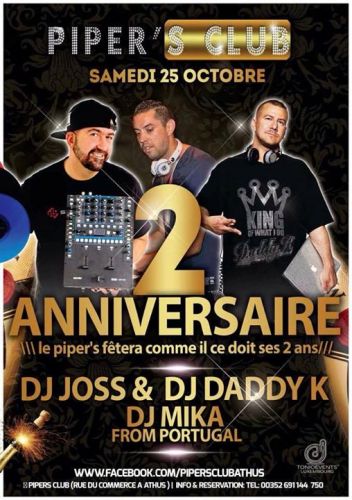Happy birthday 2 Piper’s Club with DJ Daddy-K