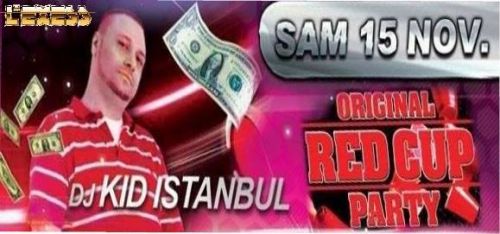 orignal red cup party dj kid istanbul
