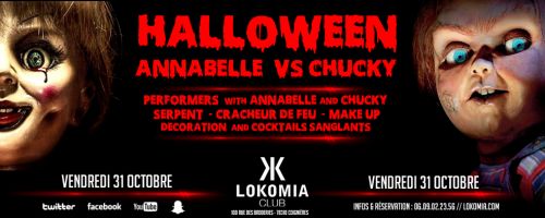 HALLOWEEN – ANNABELLE vs CHUCKY