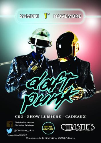 Soirée Daft Punk (Sosies Officiels)