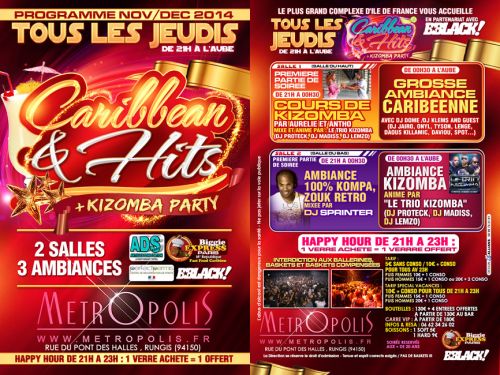 CARIBBEAN & HITS + KIZOMBA PARTY