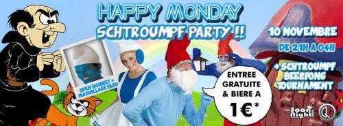 Erasmus Happy Monday – Schtroumpf Party