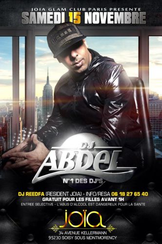 DJ ABDEL  x JOIA GLAM CLUB