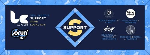 SUPPORT – TEKNOMANIAK, SOLIDE RECORDS, WANKY BEATS & WASSUP