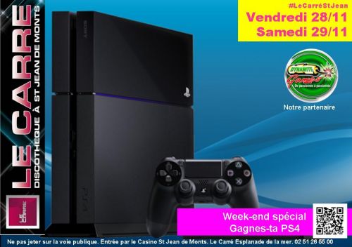 SOIREE PS4 A GAGNER