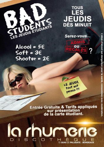 bad students // les jeudis étudiantes