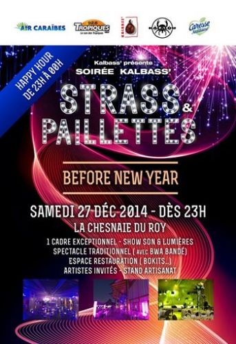 SOIRÉE KALBASS STRASS ET PAILLETTES BEFORE NEW YEAR