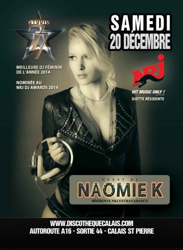 Naomie K (Dj Résidente de NRJ)