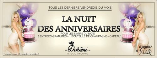 Nuit des anniversaires ( Décembre )