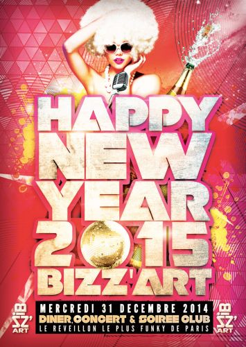 HAPPY NEW YEAR 2015 BIZZ’ART