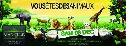 Vous êtes des Animaux