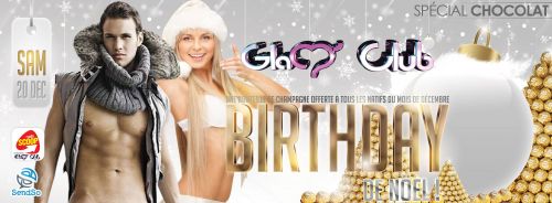 Birthday VIP de Noël – Spécial Chocolat
