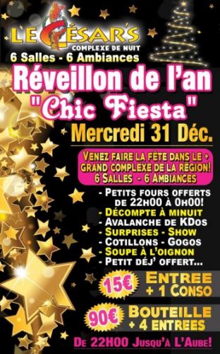 RÉVEILLON DE L’AN CHIC FIESTA !