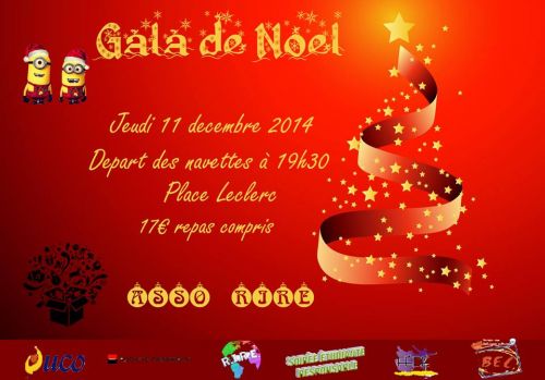 Gala de Noël 2014- Asso’ RIRE