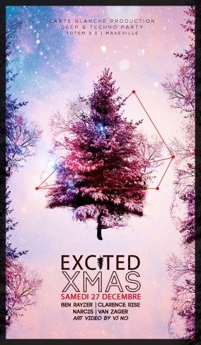 EXCITED XMAS | CARTE BLANCHE @ T.O.T.E.M. 3.0 ||| 27 Décembre 2014