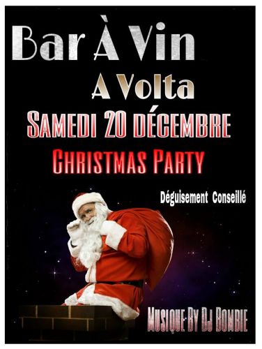 Christmas Party  by Dj Bombi Bar À-vin A Volta