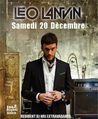 Dj Léo Lanvin de la 1ere Radio de France : NRJ. EXTRAVADANCE