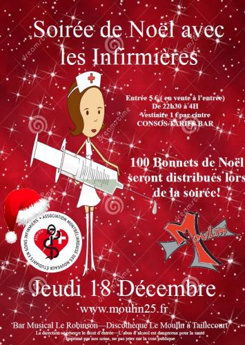 Soirée De Noël Avec Les Infirmières