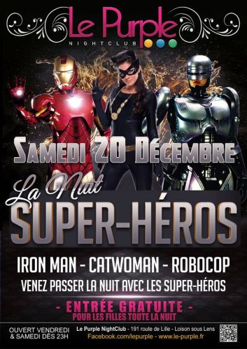 La Nuit SUPER-HEROS