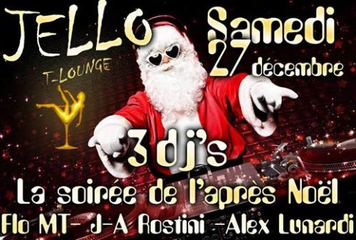 Samedi 3Dj’s Organisé par Jello T-Lounge