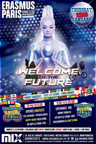 Erasmus Paris : Welcome to the Future