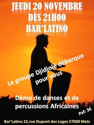 Soirée Percu