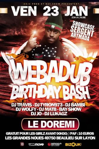WEBADUB BIRTHDAY BASH