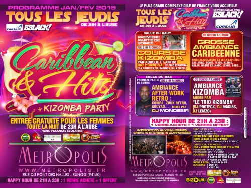 CARIBBEAN & HITS + KIZOMBA PARTY