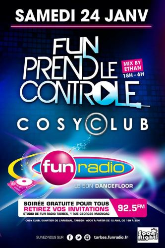 Fun Prend Le Contrôle du Cosy Club Tarbes